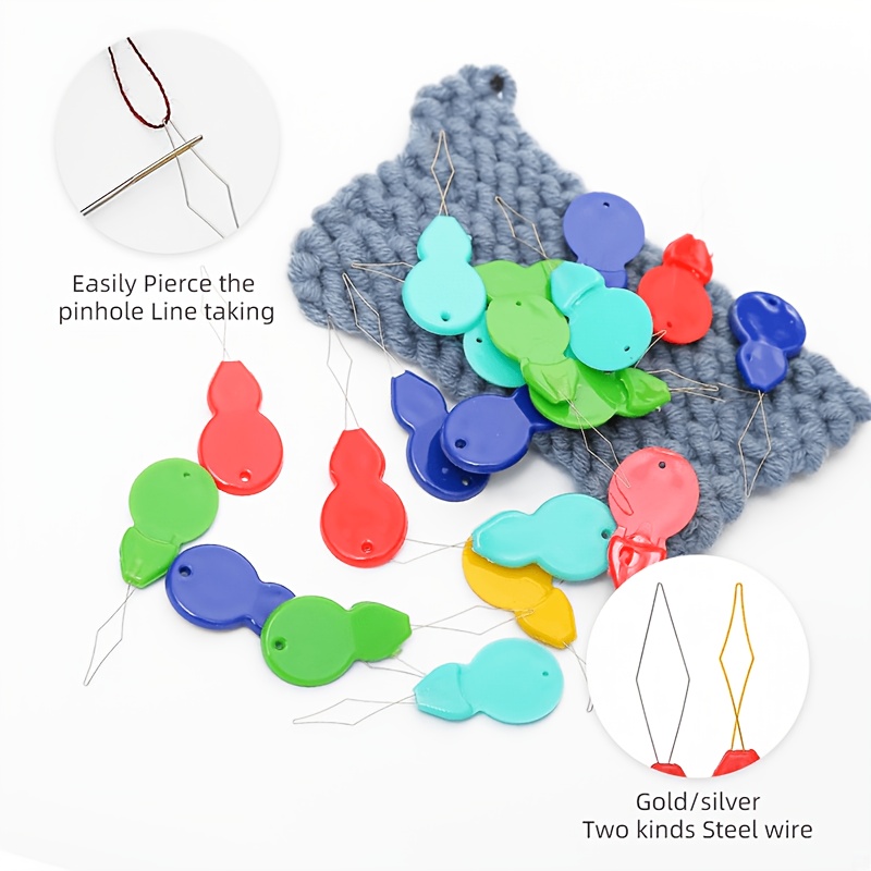 10pcs Gourd-Shaped Needle and Thread Hand Sewing Tools Set