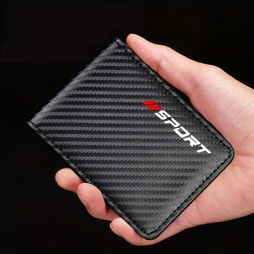 TEMU Automotive Interior Accessories, Id Holder Accessories, Convenient And Easy Card Storage