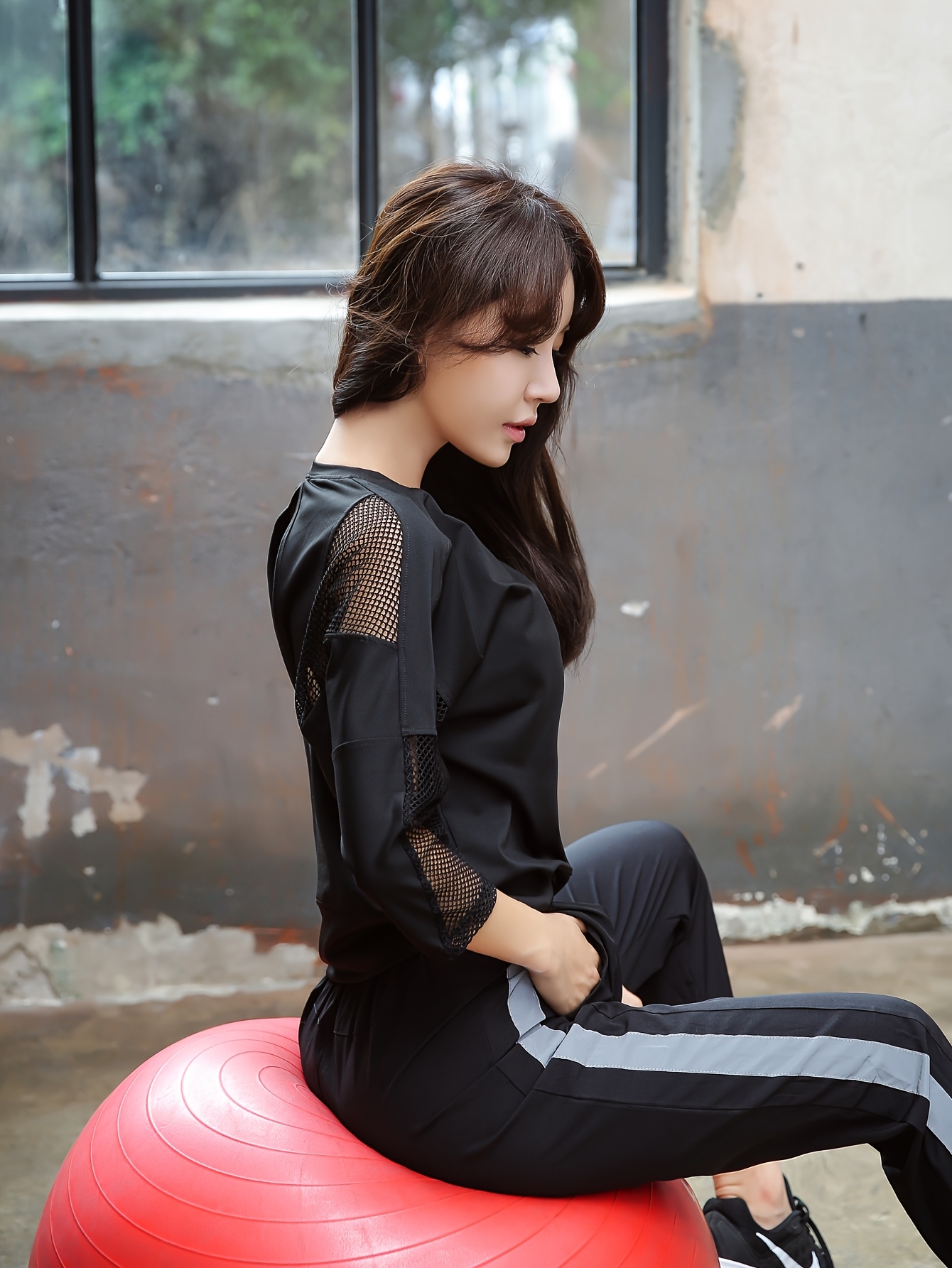 Veste De Sport Femme Ajustée - Manches Longues, Légère, Respirante, Avec Passe-pouce