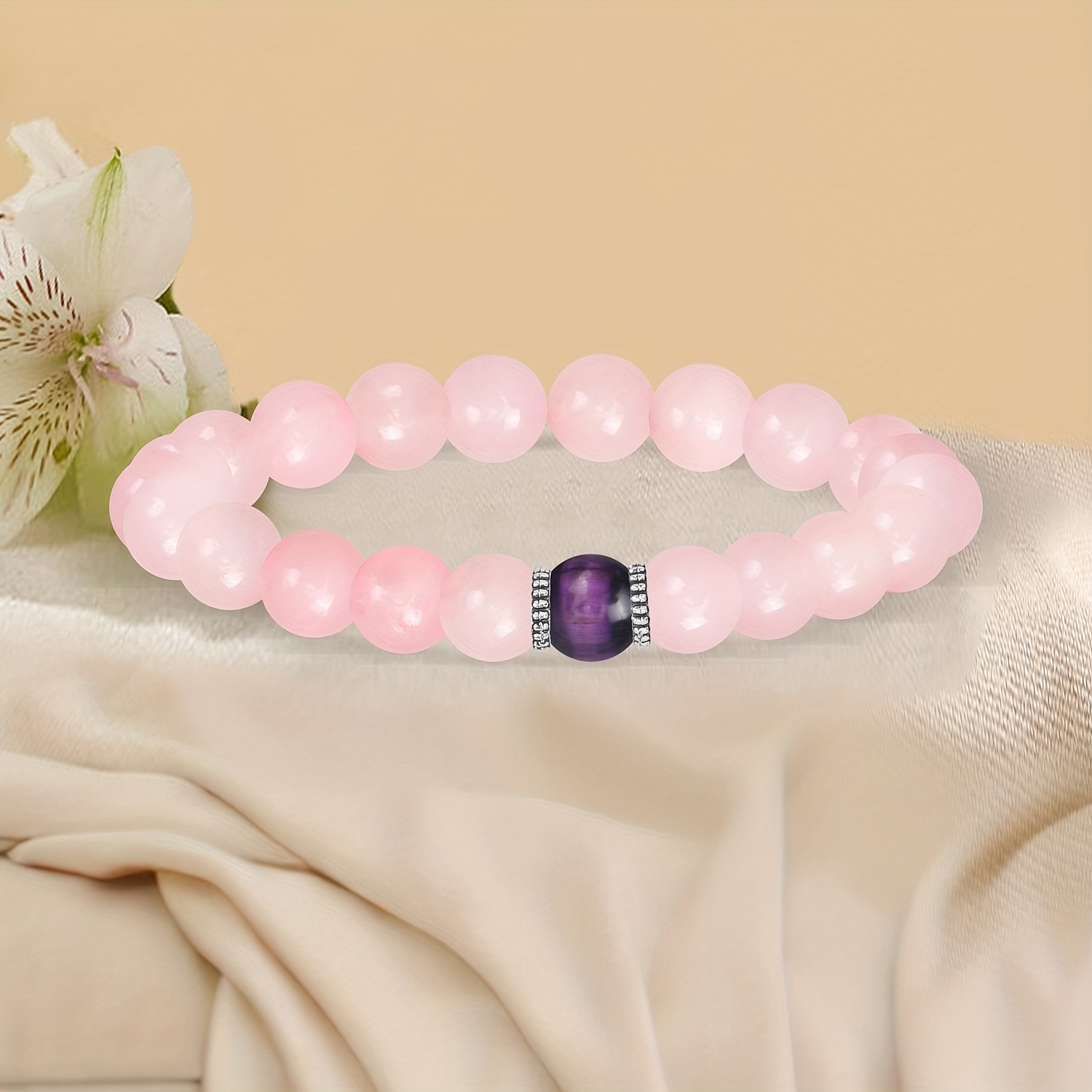 Exquisite Beaded Bracelet for Valentine's Day and Easter