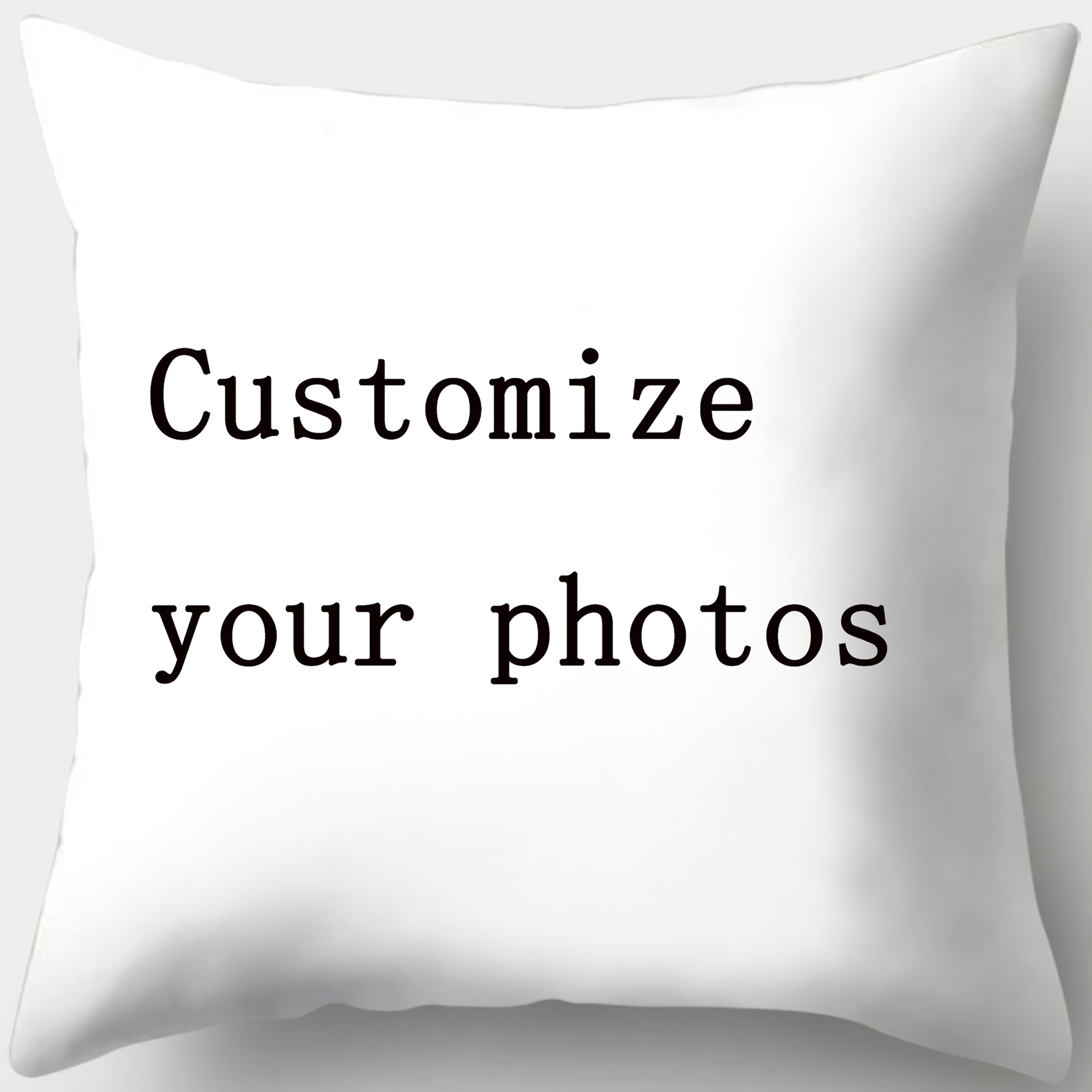 TEMU 1 Vlastní povlak na polštář s personalizovaným vzorem, povlak na polštář s fotografií, jednostranný tisk, dostupný v různých velikostech. Vhodný