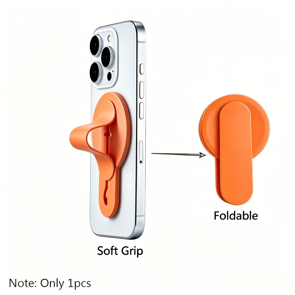TEMU スマートフォン用 マグネット式 スマホリンググタンドホルダー