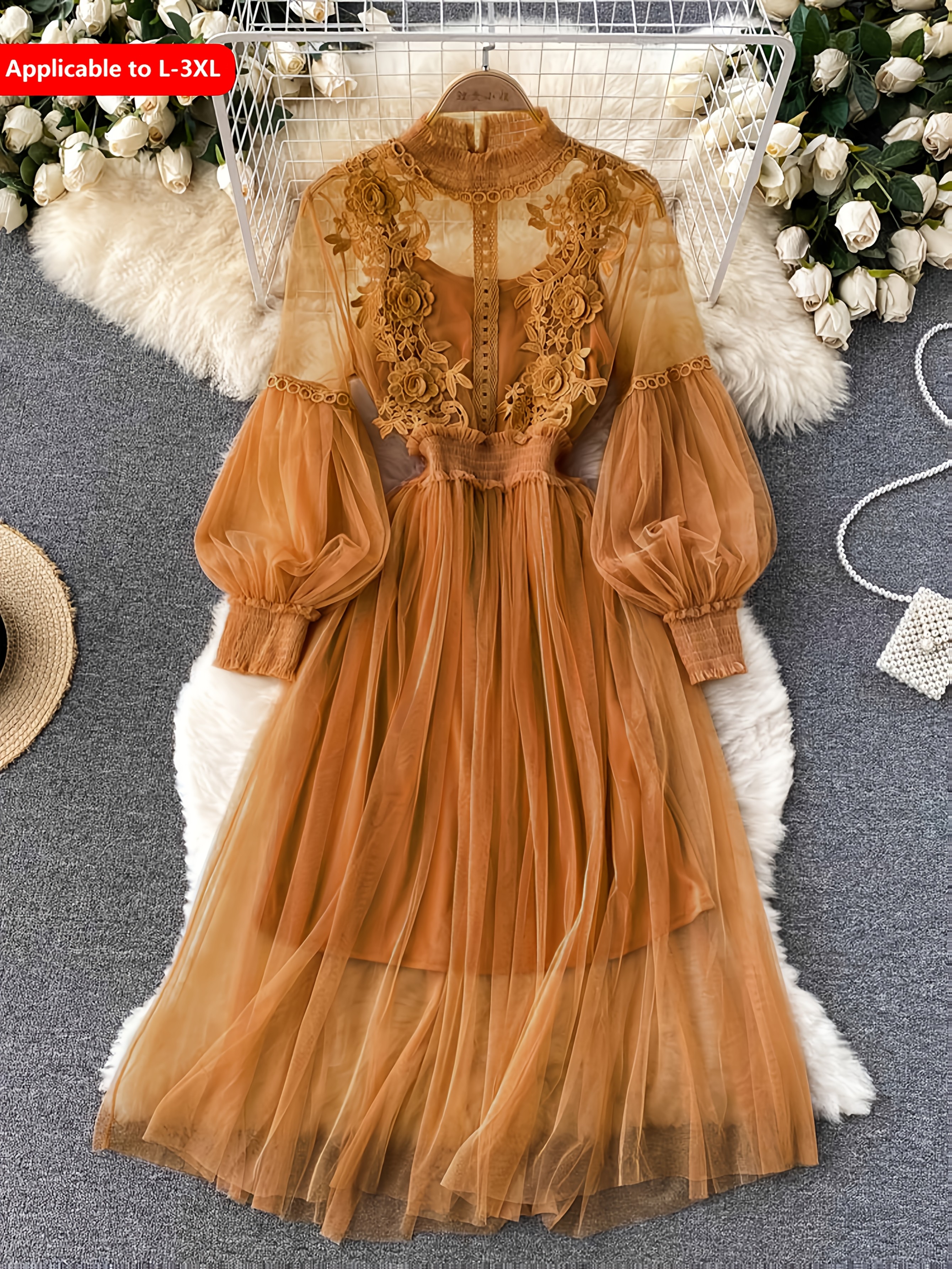 plus size mini summer dresses Final Sale Dress with Spaghetti Straps in Multi-Colors Plus Size Casual Midi AL:2226wed designed exclusively for curvy Color:Transparent