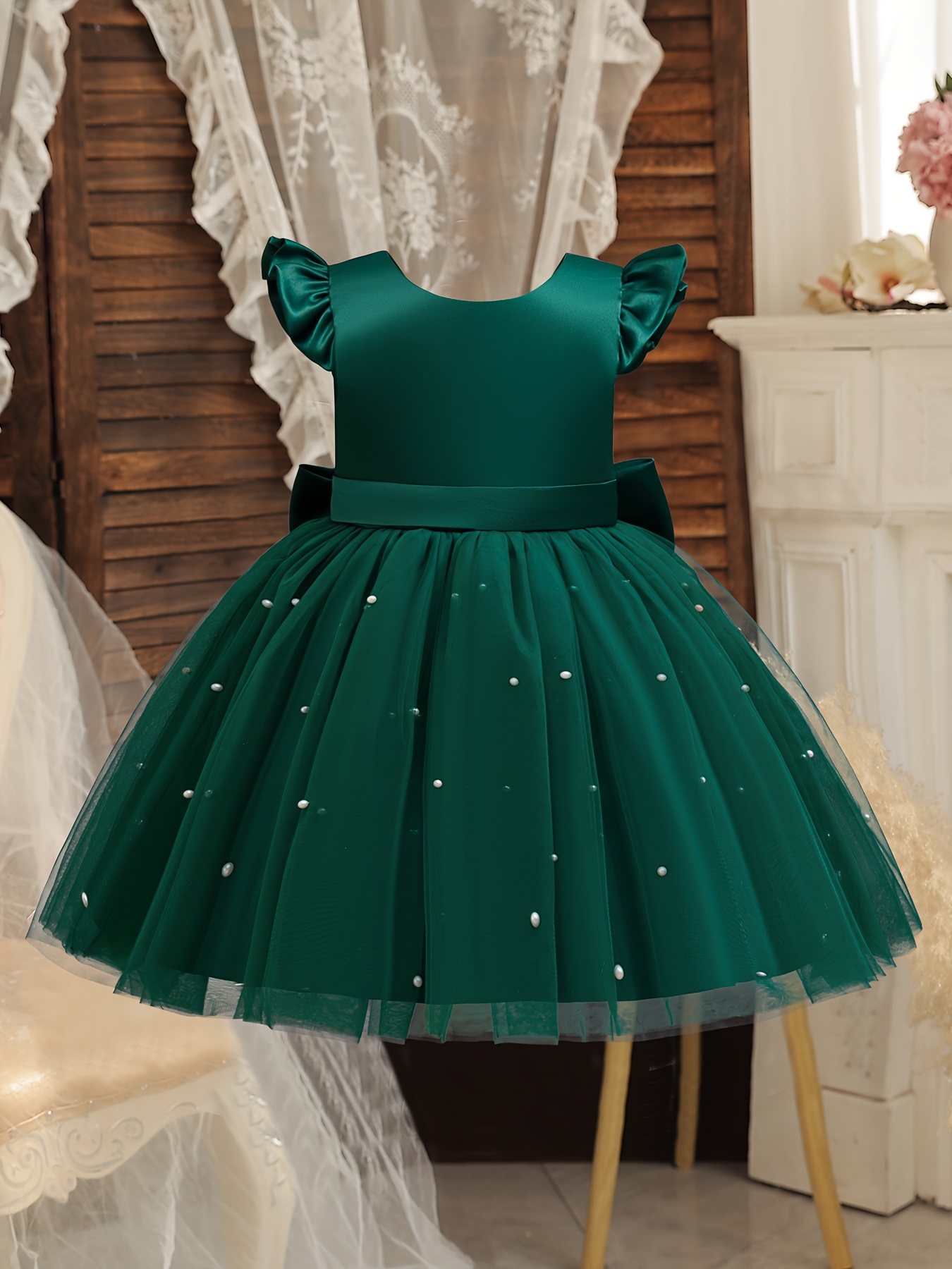 bright green dress shoes Bottle Green Handcrafted Gown