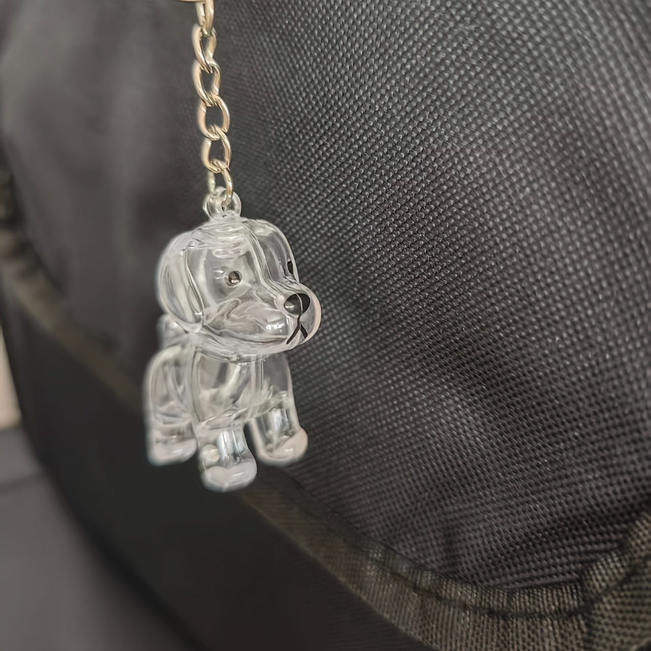 TEMU de almacenamiento transparente para pelo de mascotas, colgante de recolección de pelo de perro, decoración de recolección de pelo de animal,