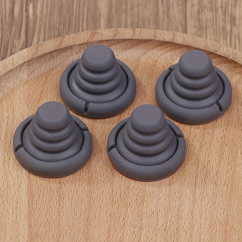 TEMU Set Of 4 Car Door Shock-absorbing Pads | Universal Additions, Interior Components, Made From Durable Impact-resistant Material, Protects The