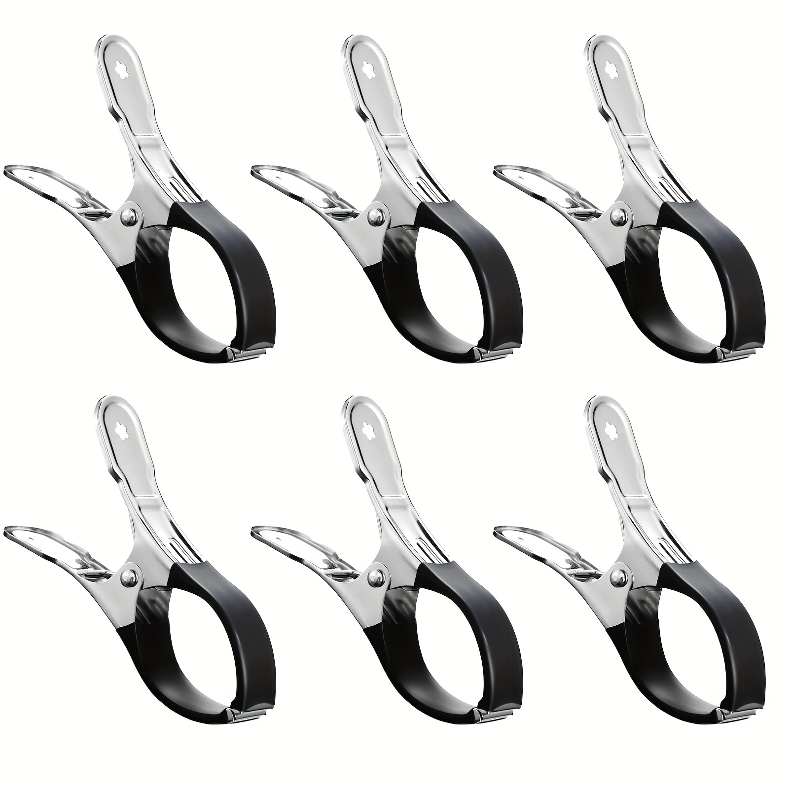 TEMU 6 pezzi di clip per copertura piscina a , clip in acciaio inossidabile per copertura piscina, clip antivento per copertura piscina a , clip a