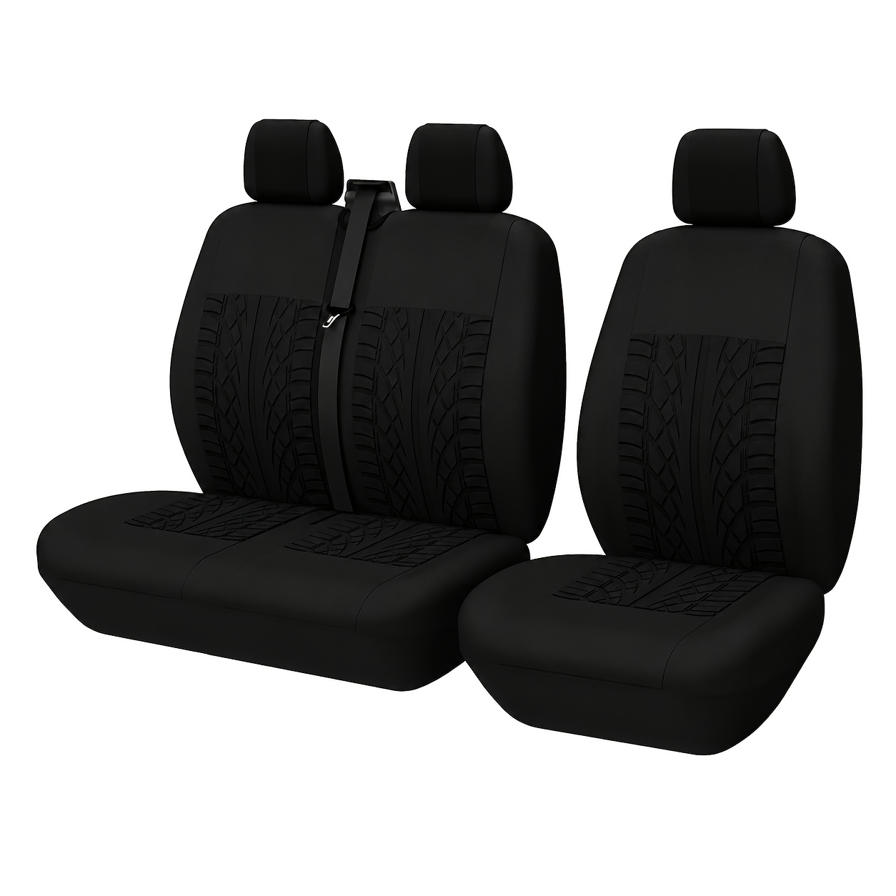 TEMU Fit Most Trucks Lorry Front Seat Covers Single Double Car Seat Covers For Single Driver And Double Passenger Seat 2+1 Seat Covers