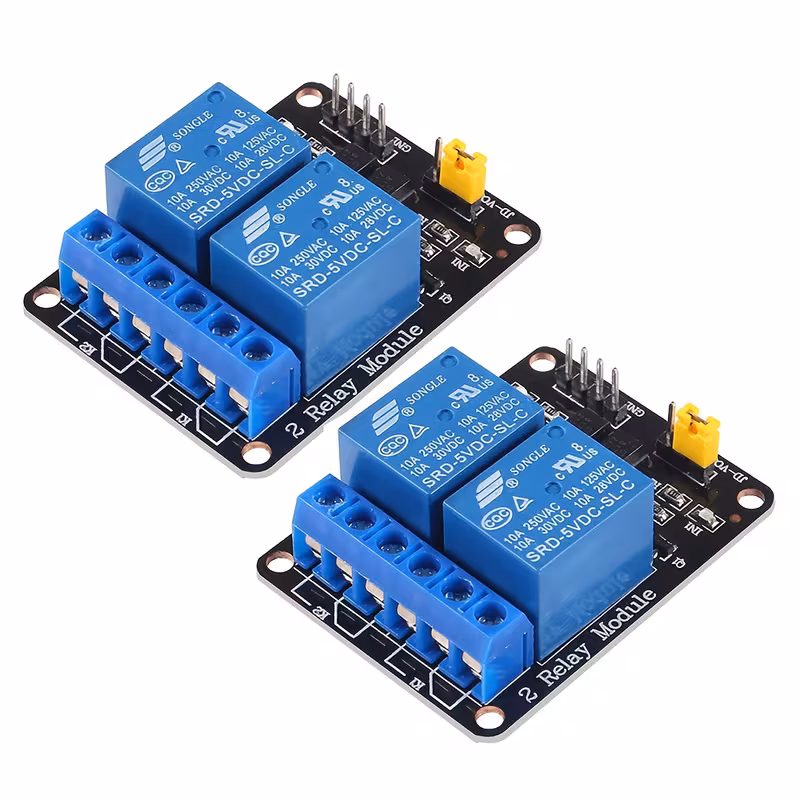 2 יחידות 5v 2-ערוצים מודול לוגיקת ממסר שחור עם אופטו-קאופלר לוח הרחבה טריגר רמה נמוכה תואם ל-8051, avr, pic, dsp, arm, , לוגיקה ttl וכו פרטי מוצר 0
