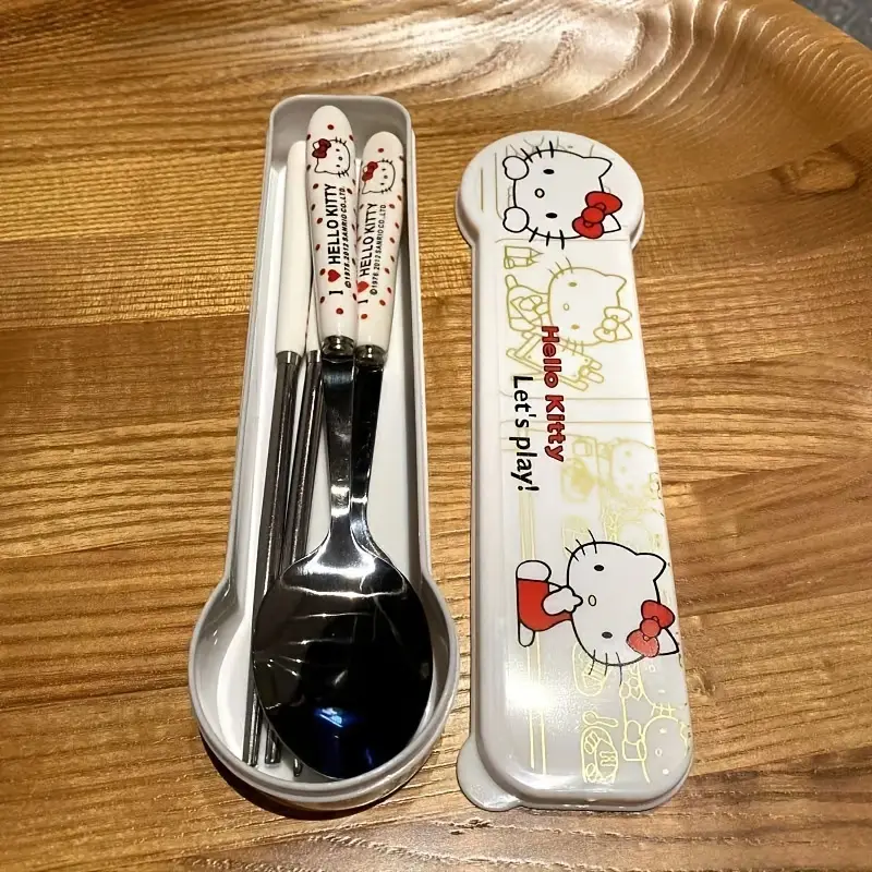 set of 3pcs, 6pcs sets. adorable for stainless steel travel cutlery set - sturdy, food-safe, convenient to carry, , ideal for outdoor activities, school, office, and everyday use - high-quality, halloween themed., , practical utensils, , dining utensils, essentials, daily Product details 3