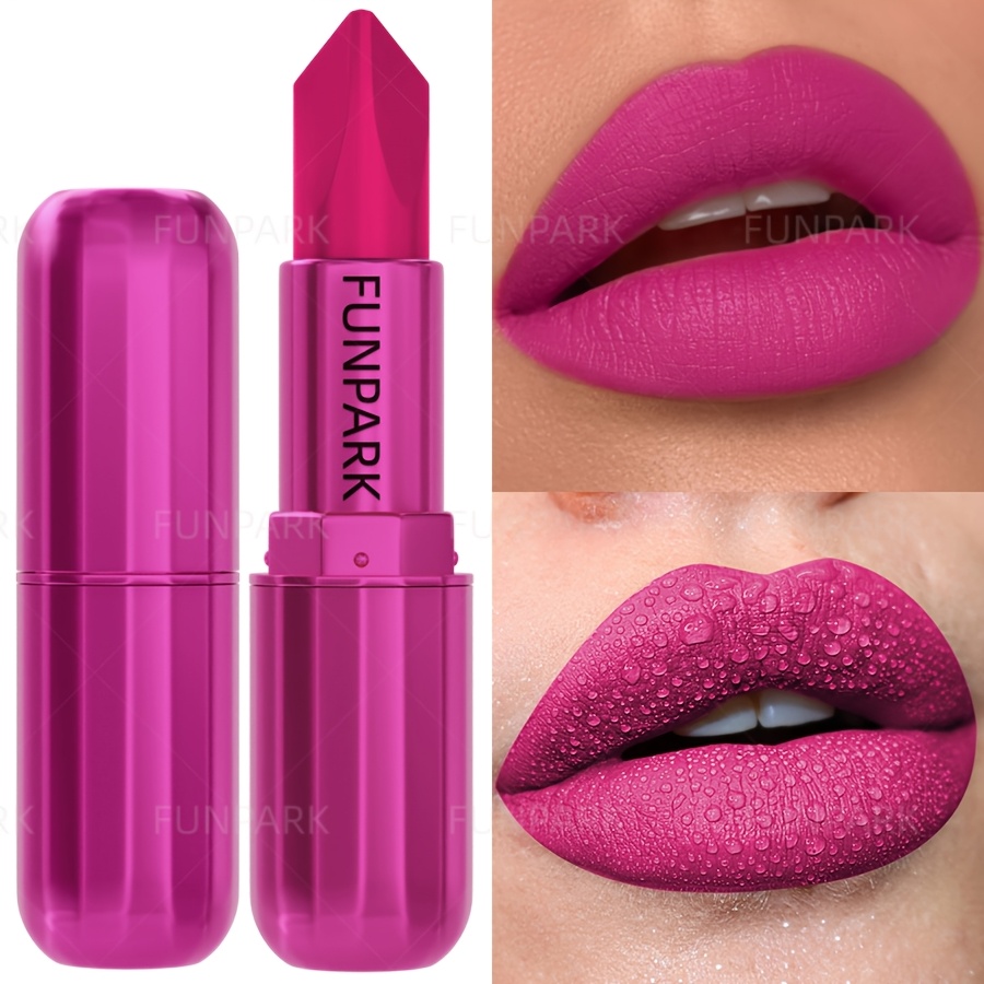 Image of Women's Lipstick, 24-hour Long-lasting Lipstick, , Waterproof Long-wear Lipstick, Sweatproof, Lightweight, Portable Travel Makeup, Lip Makeup