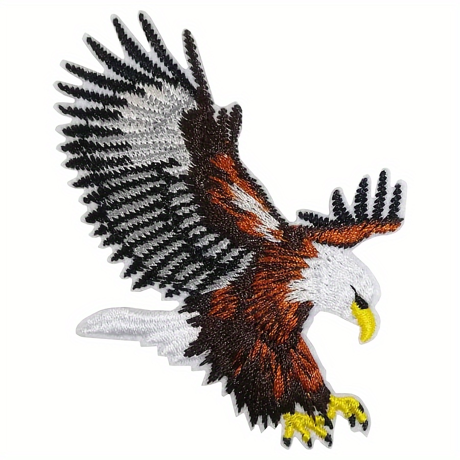 

1pc Eagle Embroidered - Diy Iron-on/sew-on Decorative For Clothing, , & Backpacks