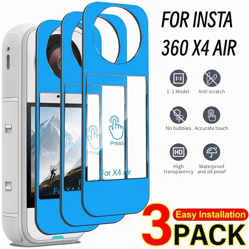 TEMU 3 Screen Protectors Suitable For The X4air - Fitting With Automatic Calibration, , Scratch-resistant And Durable, Includes -click Installation
