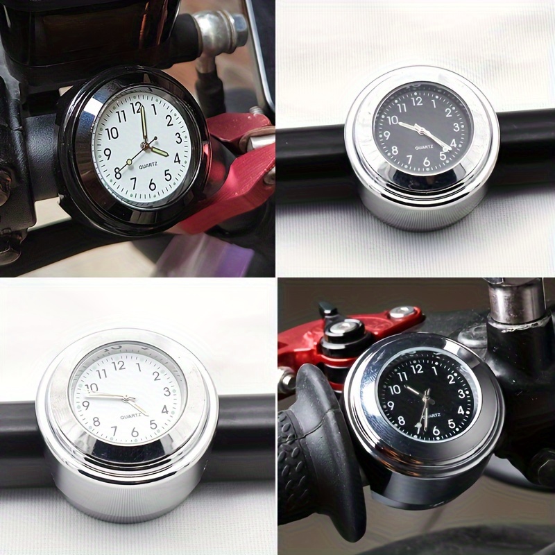 

Universal 7/8 Inch, Motorcycle Handlebar Mount Watch, Precise Time Night Luminous Motorcycle Bike Handlebar Watch, For Motorbike