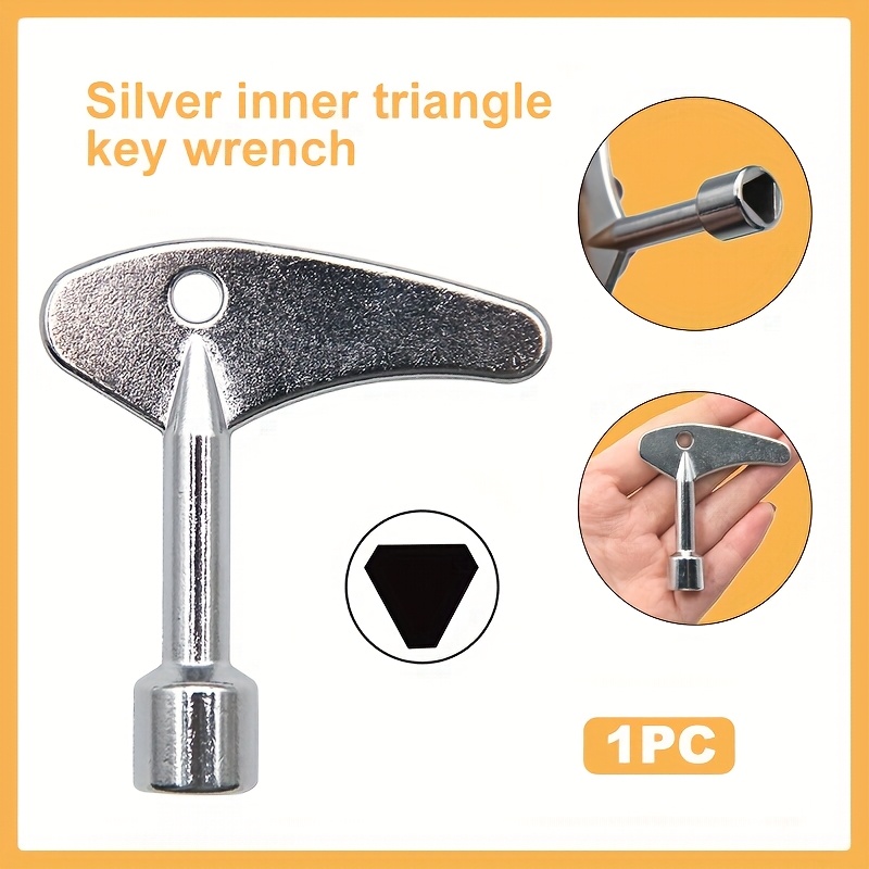 4 Way Universal Cross Triangle Wrench KEY For Train Electrical Elevator ...