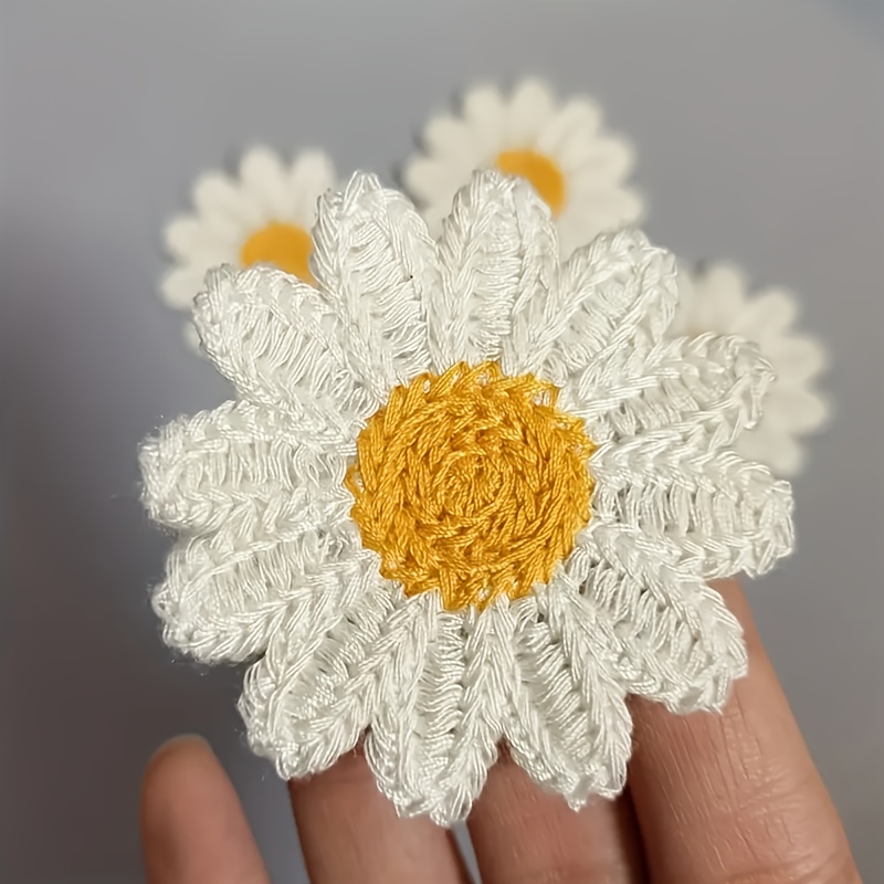 10pcs Flower Patch Patches Handmade Accessories
