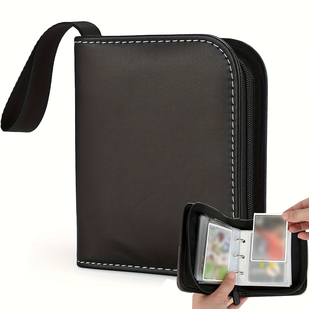 Trading Card Binder with 80 Side-Loading Pockets, Designed for Collectible  * And Specifically for Baseball Cards