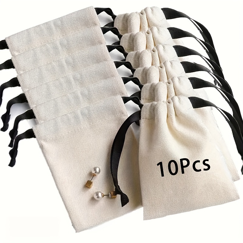 10pz borsa di stoccaggio con coulisse, / , per gioielli e anelli, borsa termosublimata e trasferita a caldo, a , borsa per accessori, borsa con coulisse, borsa per regalo di festa | Protezione Dell'acquirente Per 90 | Temu