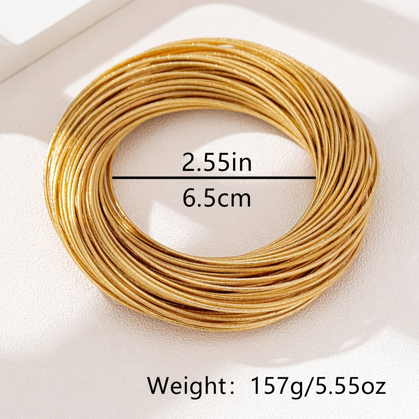 14k golden plated punk inspired layered bracelet edgy metallic woven design for women ideal for   parties gifts party bracelet vintageinspired accessory durable bracelet Product details 3
