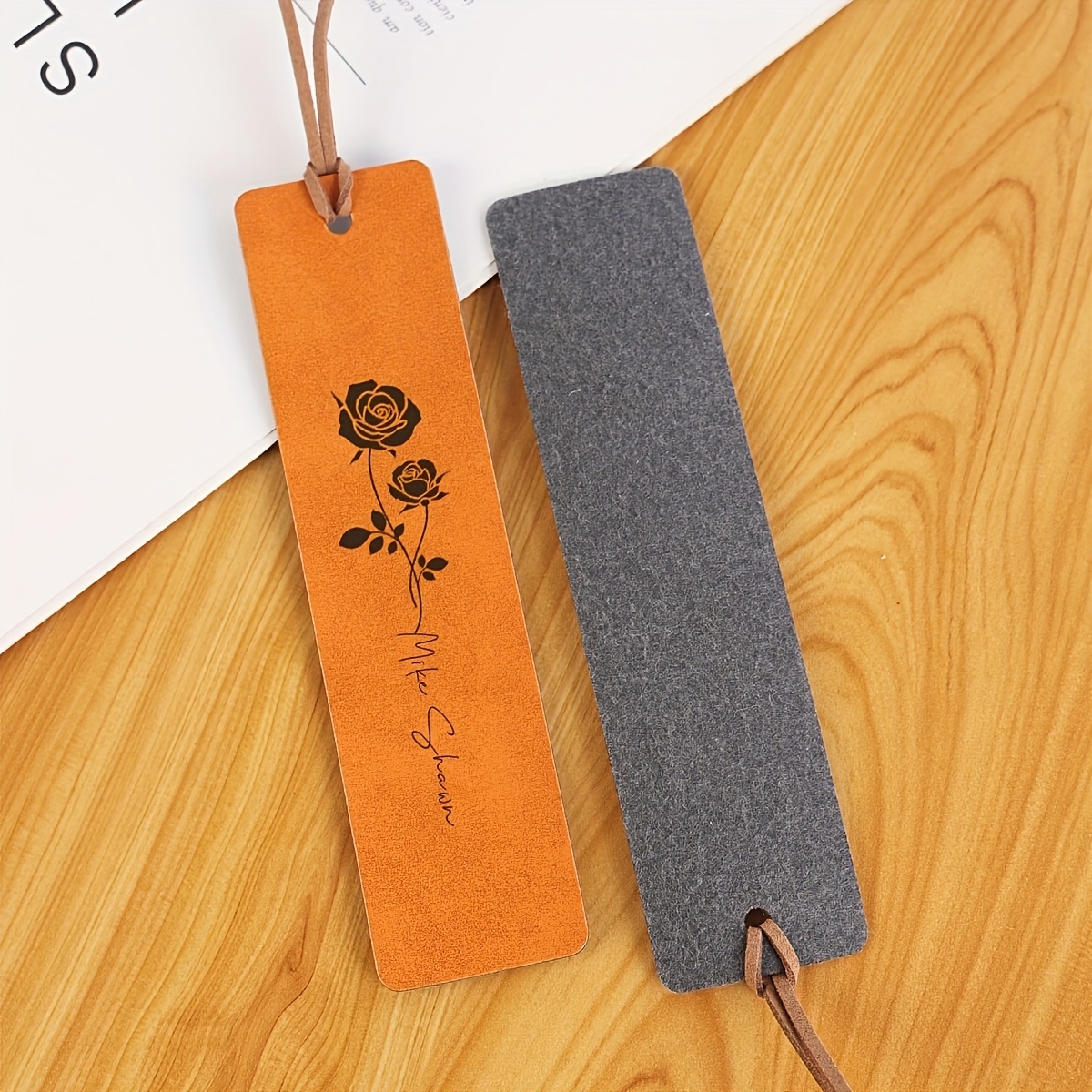 TEMU 1pc Personalized Bookmarks, For Readers, Book Lovers, Bridesmaid, Wedding Gifts, For Her