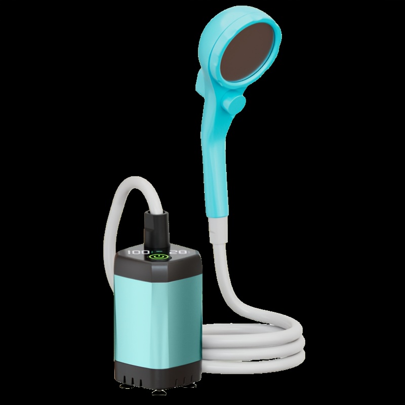 6000mah long   portable outdoor multifunctional shower head camping outdoor   beach   pet car wash rv