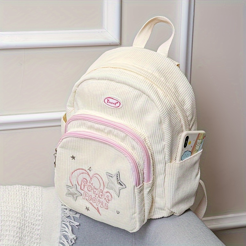 Preppy embroidered bags review on Temu - Lemon8 Search