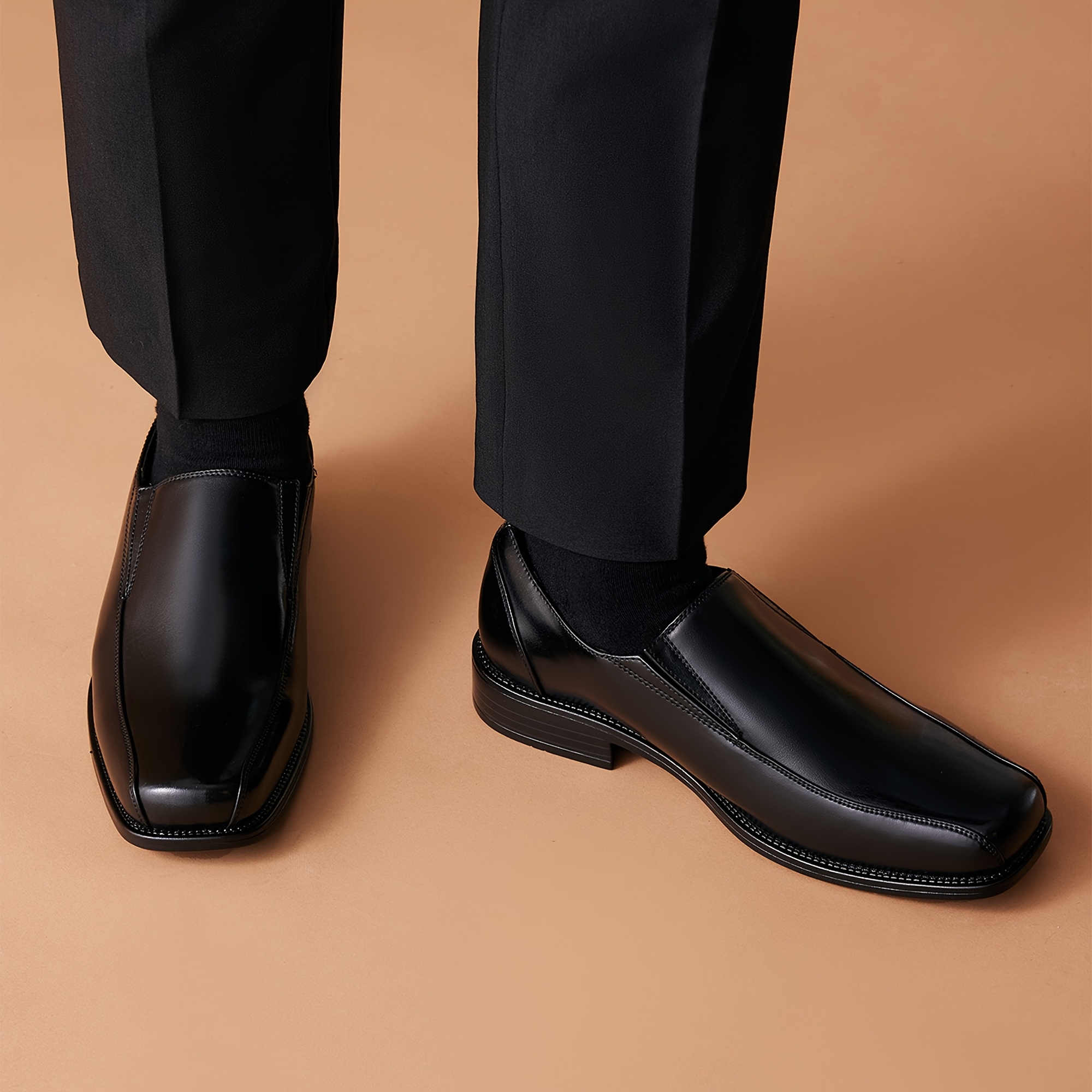 extra wide men shoes sold on Temu United States