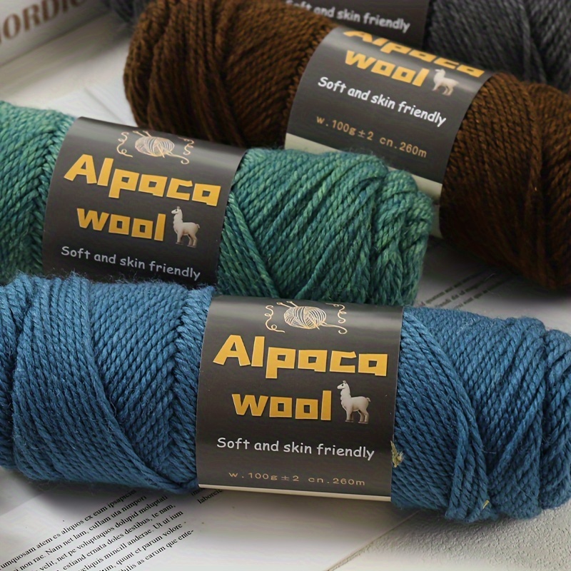 

Alpaca Wool Yarn 500g Pack - -friendly Gradient Ombre Chunky Yarn For Knitting, Crochet, Diy Sweaters, Scarves, Hats, Gloves, Pants, Knee Warmers - 5 Skeins