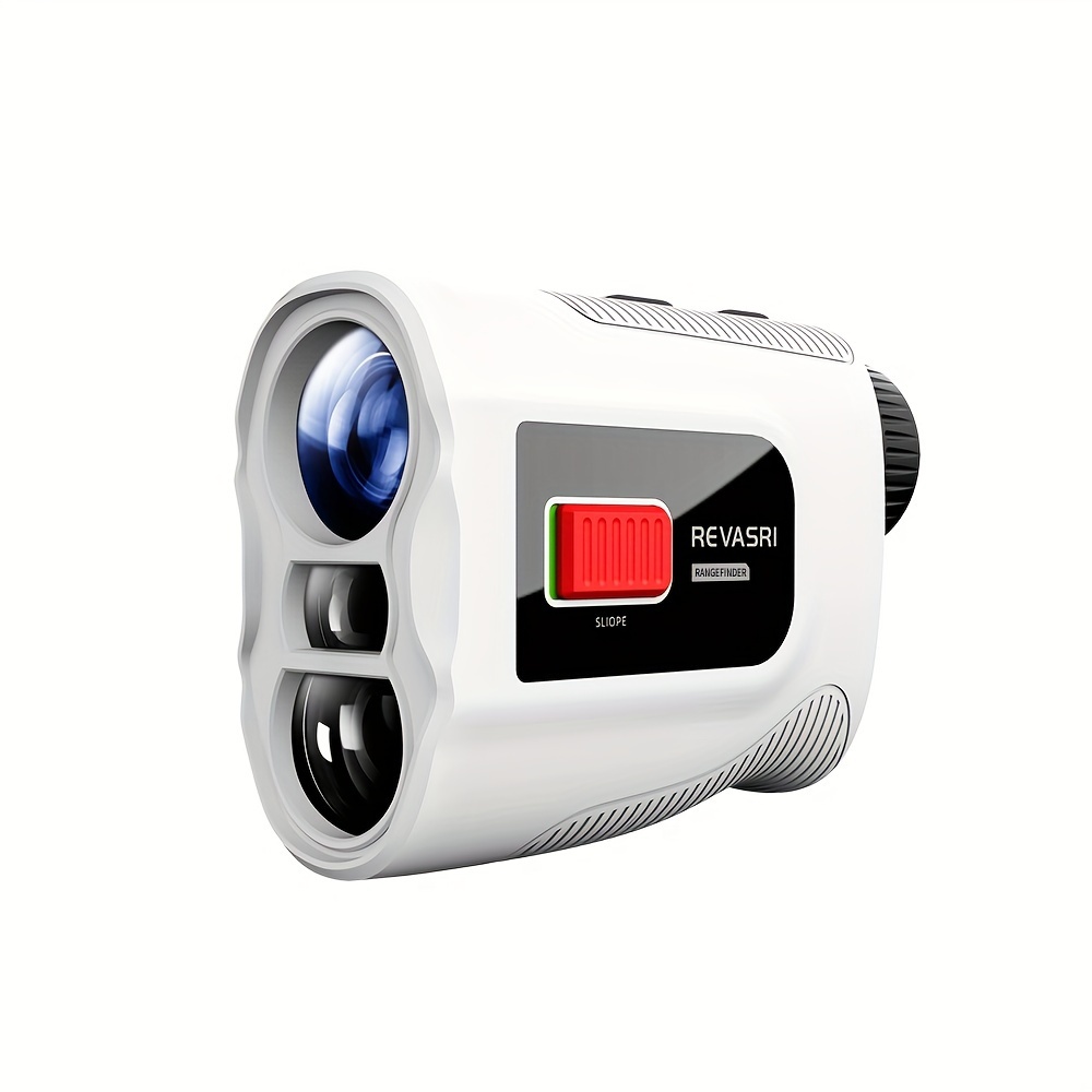Image of Revasri's Latest Golf Rangefinder Features A Slope Switch And Slope , Of Measuring Distances Up To 1000 Yards. This Laser Range Finder 6x Magnification, Flag Locking Vibration