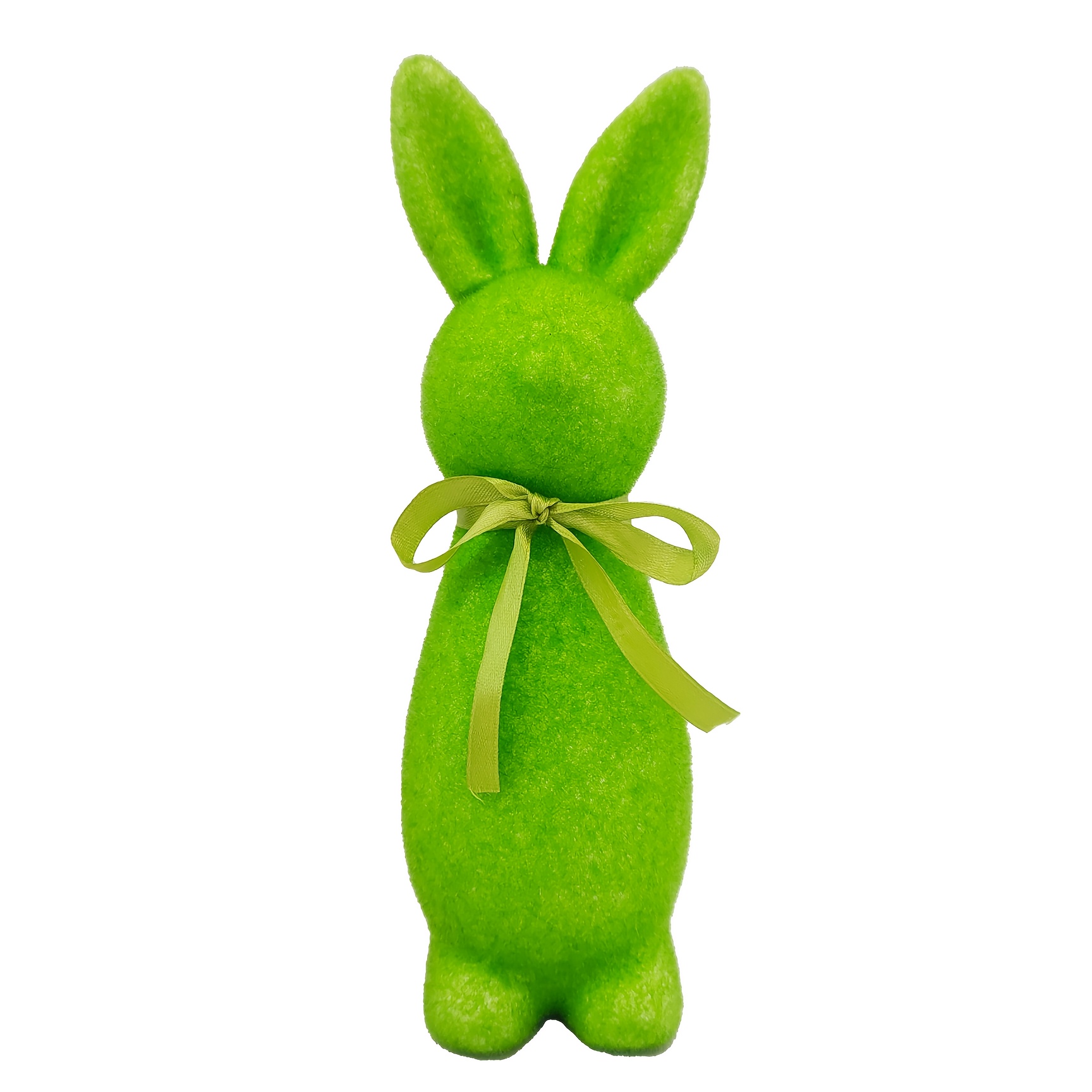 Image of Easter Bunny Ornament, Solid Color Rabbit Desktop Decor, Suitable For Home And Holiday Decoration, Character Figurine, Indoor Decorative Item, Ideal Easter Gift