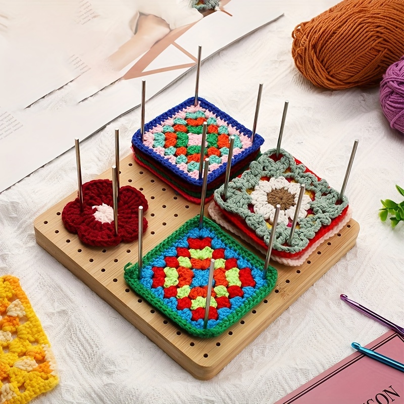 Bamboo Knitting Blocker Board Set 20 Stainless Steel Pins Temu Australia