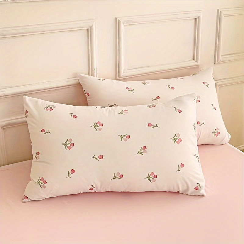 2pcs printed   pillowcases 2 pillowcases   that the pillow core is not included only pillowcases are sold with deep pockets to protect the pillow core suitable for bedroom   and   decoration suitable for   details 0