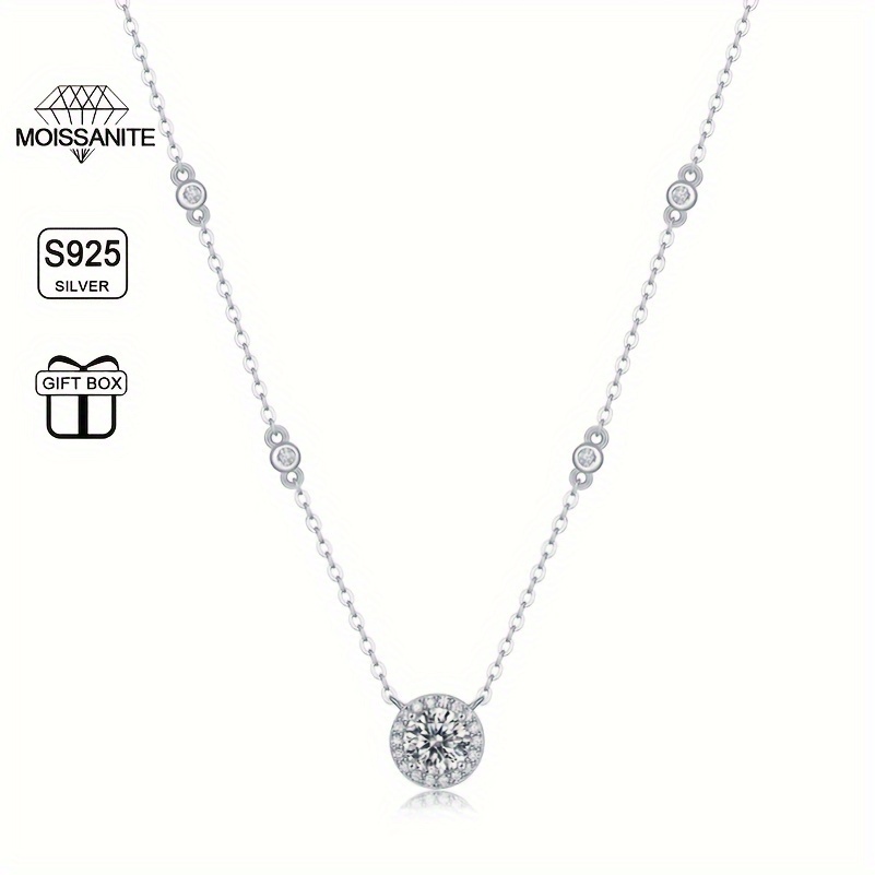 

925 Sterling Silver 1ct Star Pendant Necklace, For Men And Women