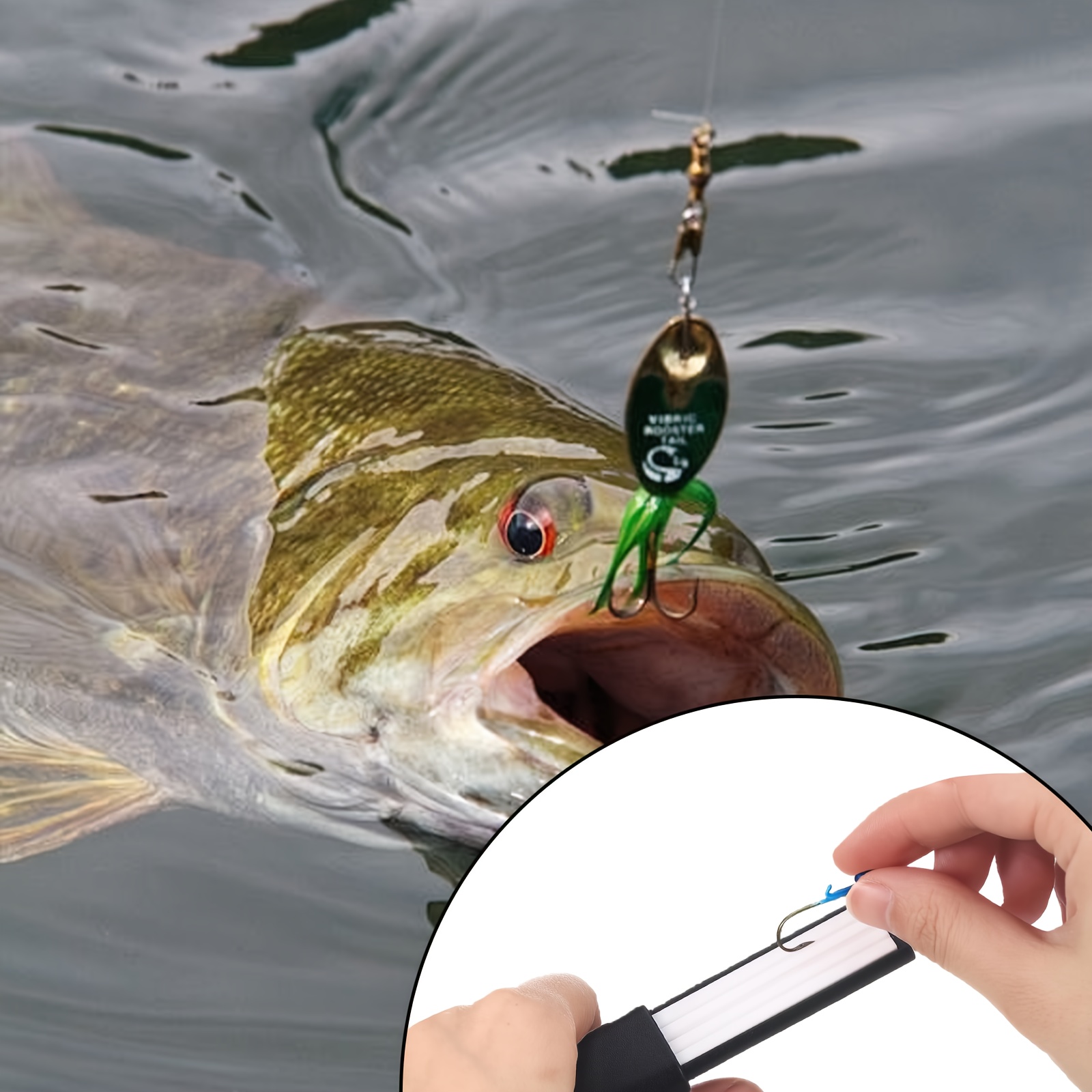 1pc retractable fishing hook sharpener heavy duty portable Temu