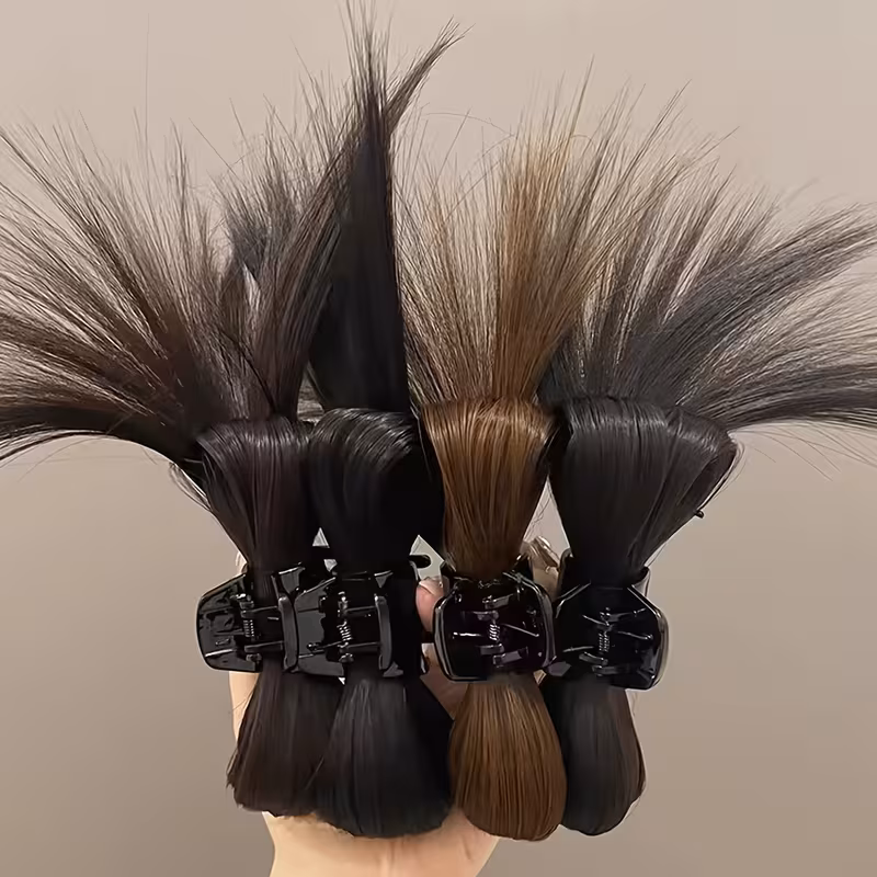 extended messy bun hair piece claw clip ponytail accessories for women with daily use updo ponytail clip in hair curl hair accessories for party festival Product details 2