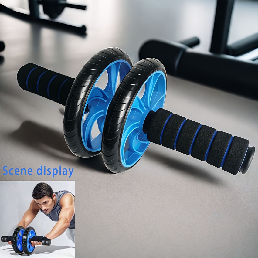 Ab Roller Wheel Abdominal Muscle Training Device, Home Fitness Exercise  Accessories - Sports & Outdoors - Temu