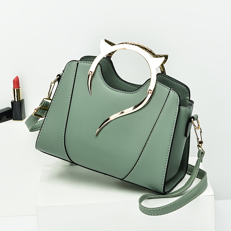 Image of Parent Bag Design Handbag Women's Shoulder Crossbody Fashionable Casual Bag Gift For Family