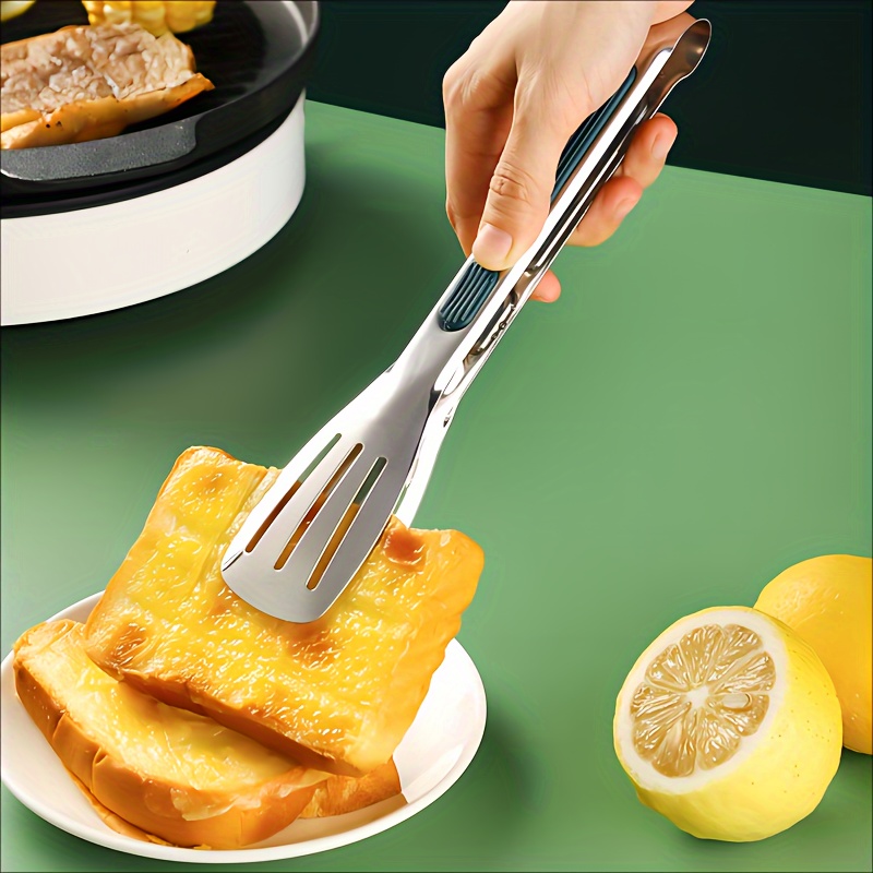 Stainless Steel Kitchen Tongs for Cooking and Serving