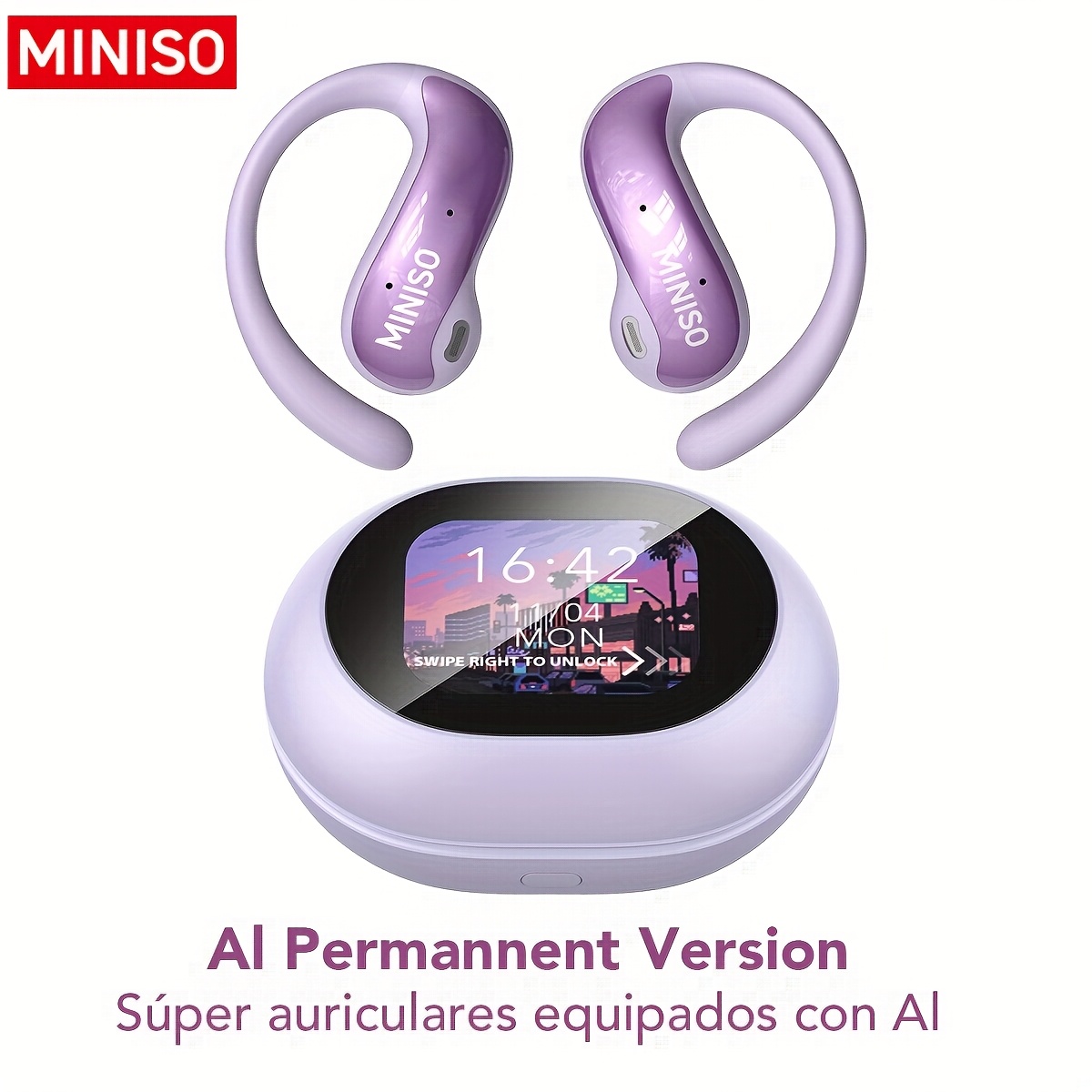 MS203 AI Übersetzer Kopfhörer - 135 Sprachen Echtzeit-Übersetzung Mit Open-Ear Design