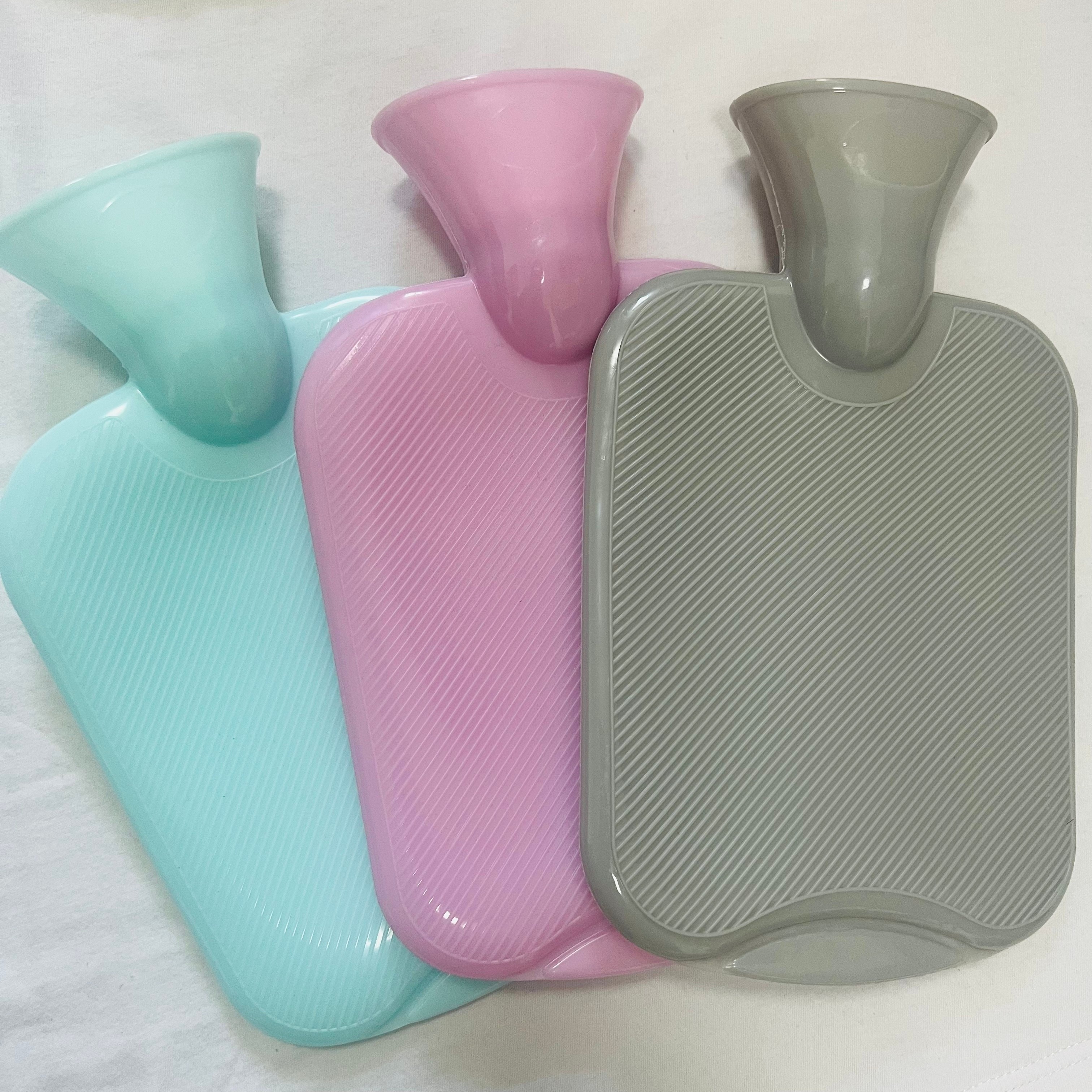 

Thickened Water Injection Warm Water Bag With Stripes High Quality And Anti Slip Pvc Hand Warmer Cute Portable Anti Scalding Easy Clean Warm Hand Period Use Solid Aroma Hot Water Bottle