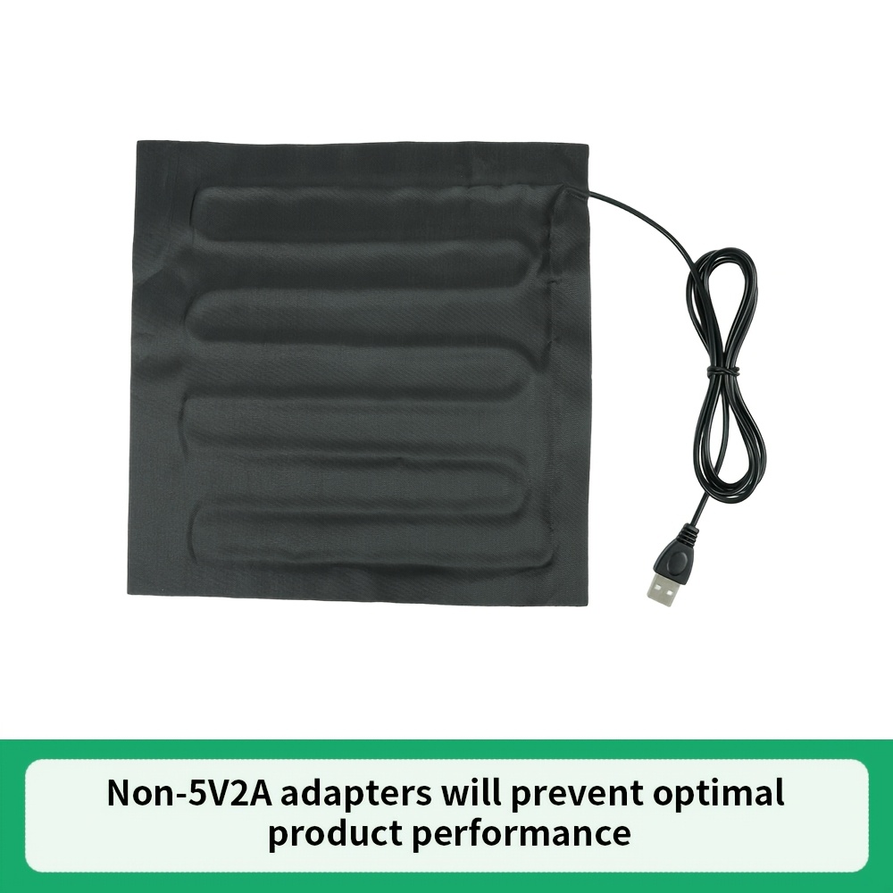 Image of Plant Heating Pad, Seedling Heating Pad, Indoor Tray Plant Hydroponic Heating Pad, Sourdough Heater, Suitable For Indoor Gardening And Hydroponic Seed Germination, Usb-powered, No Batteries Required