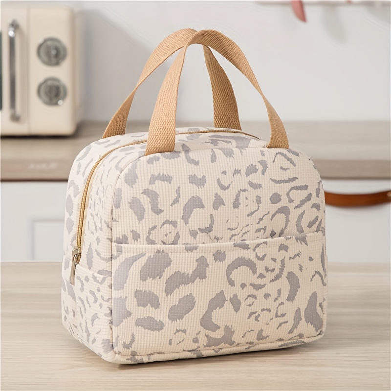 

Ink Pattern Insulated Bag, Portable Bento Bag, Outdoor Travel Cooler Bag, Picnic Bag