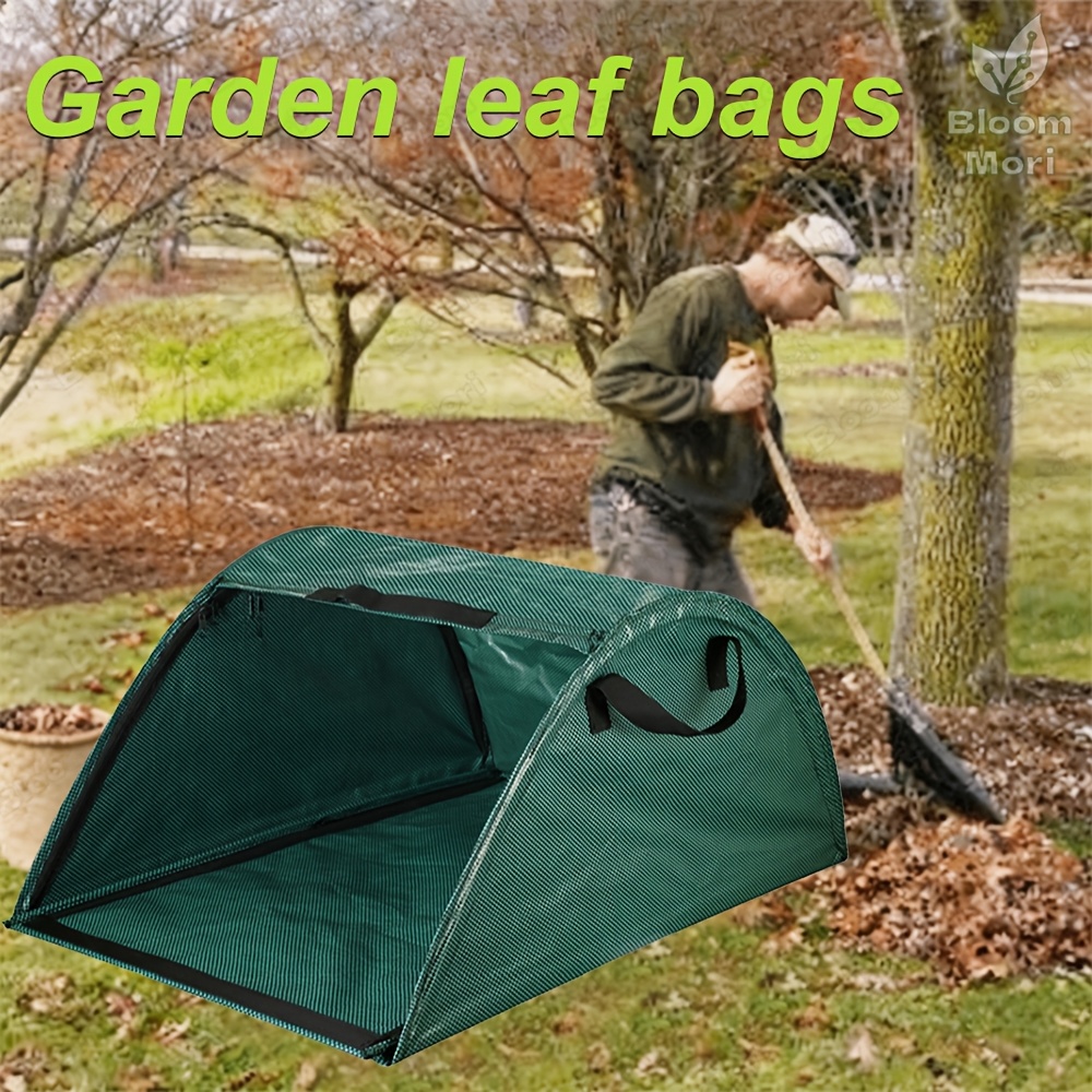 one piece of 100 liter yard leaf bags reusable     collecting fallen leaves   branches and  