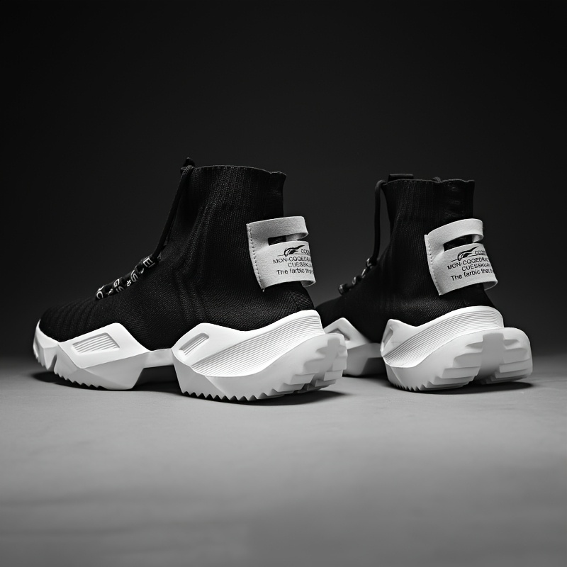 men high top sneakers sold on Temu Canada