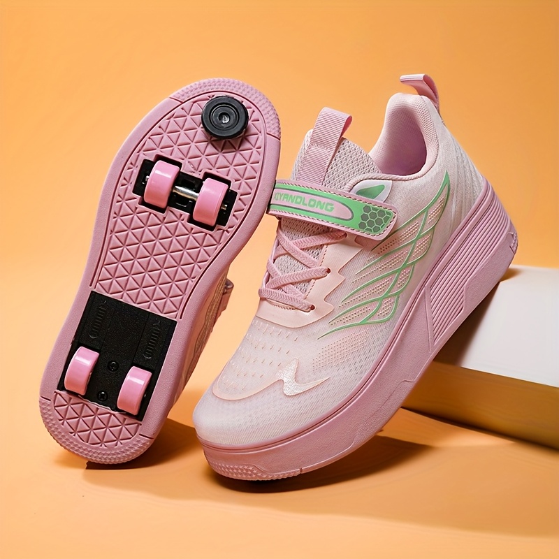 Pink Girls Skateboard Shoes 2025 Breathable Girls Skateboard Shoes