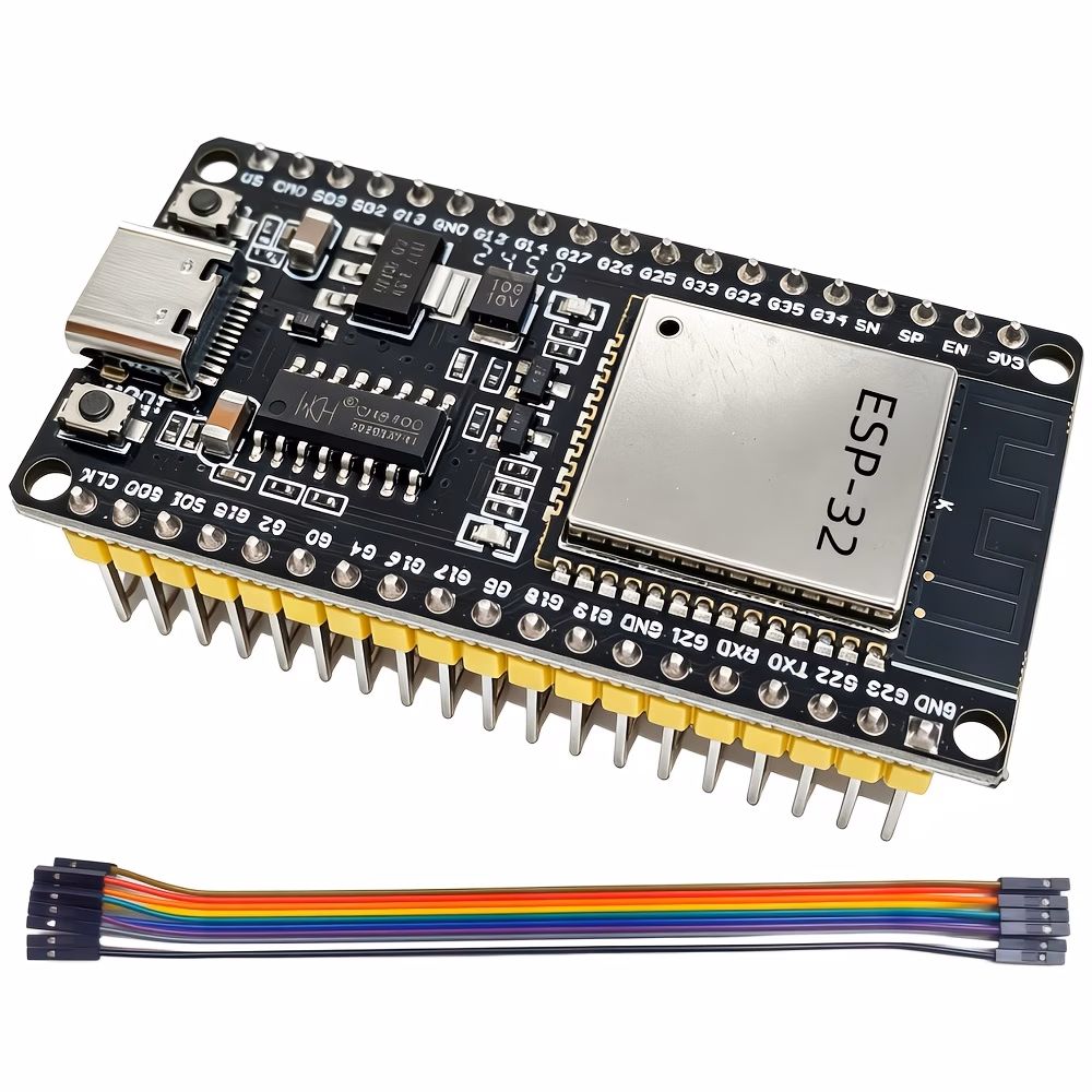 לוח פיתוח esp32 ch340c+ קו esp32 מודול צהוב 38 -32 מודול esp32 ליבה כפולה מוד כניסה יציאה פרטי מוצר 2