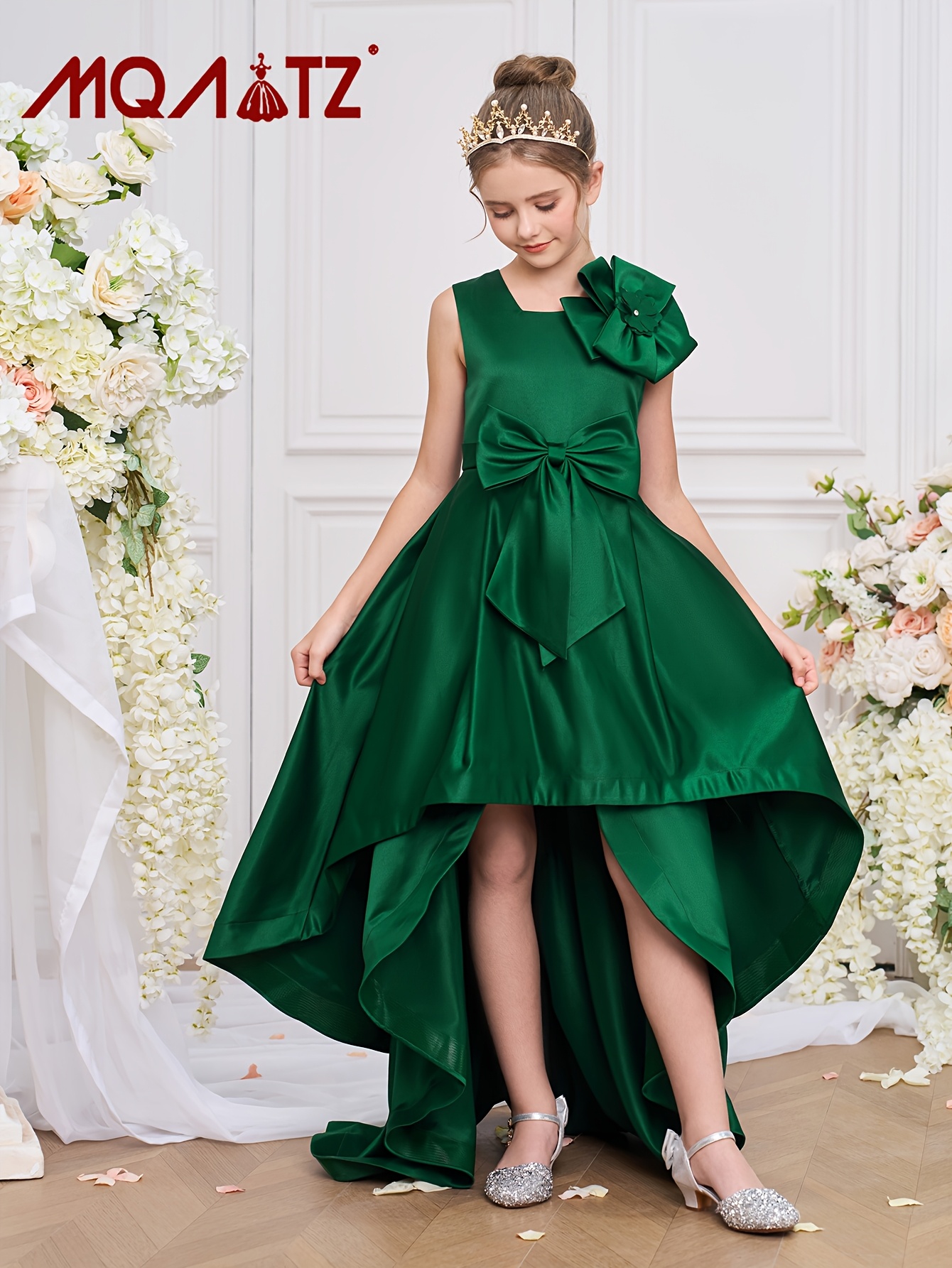 slim fit dress slacks Off Shoulder Emerald Green Short Prom Dresses Girls Homecoming Graduat –  Siaoryne main image 1