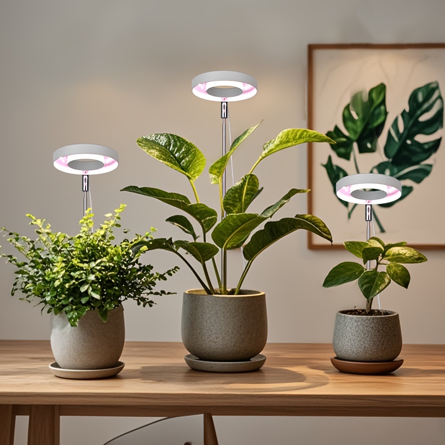 

2/3/4/6/9pcs, Indoor Full Grow Light, Indoor Sunlight Grow Light Is An For Indoor Plants, Flowers And Small Plants, Retractable Grow Light, Height And Adjustable Grow Light With Automatic 2/4/8h Timer