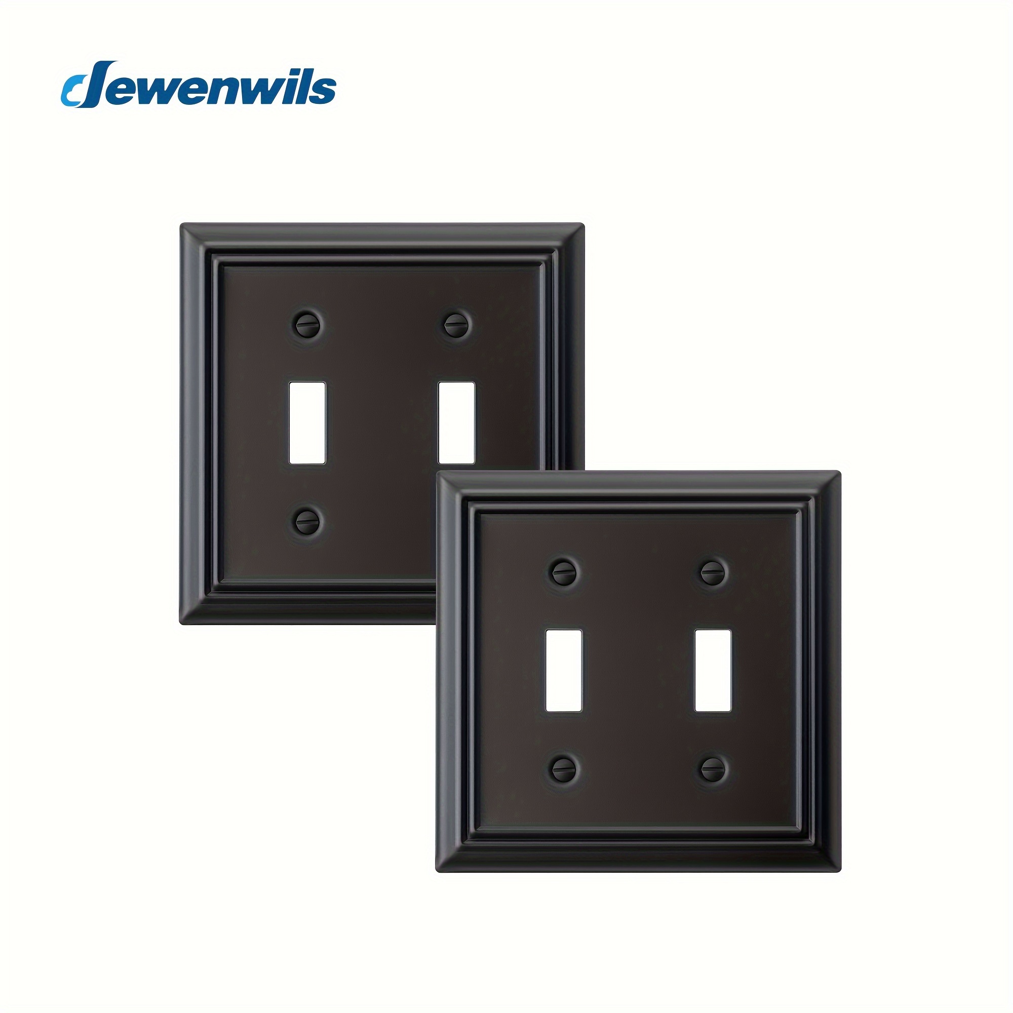 

Dewenwils Metal Wall Plate Cover Electric Outlet Cover Plate