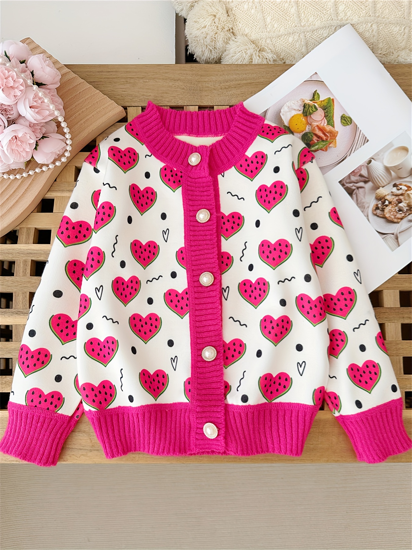 カーディガン THE TOE HANDMADE LIMITED HEART CARDIGAN THETOE HANDMADE LIMITED HEART CARDIGAN